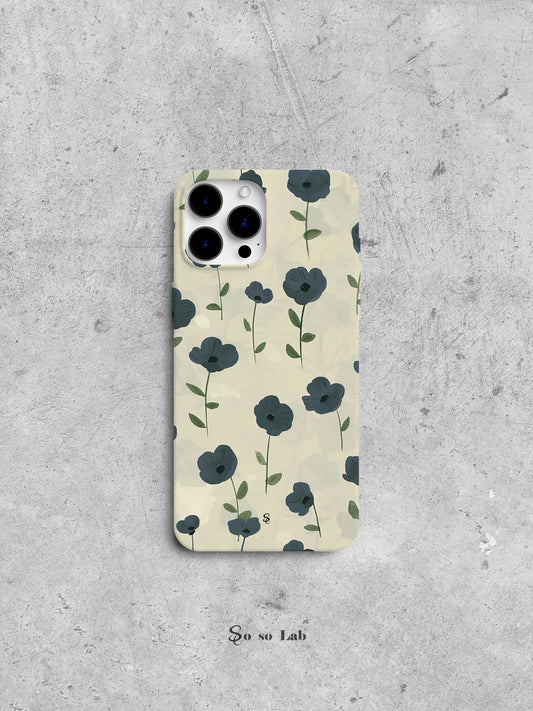 Swaying Flowers Printed Phone Case