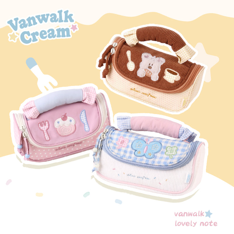 Vanwalk Cute Portable Makeup Pouch | Bag | Three Fleas