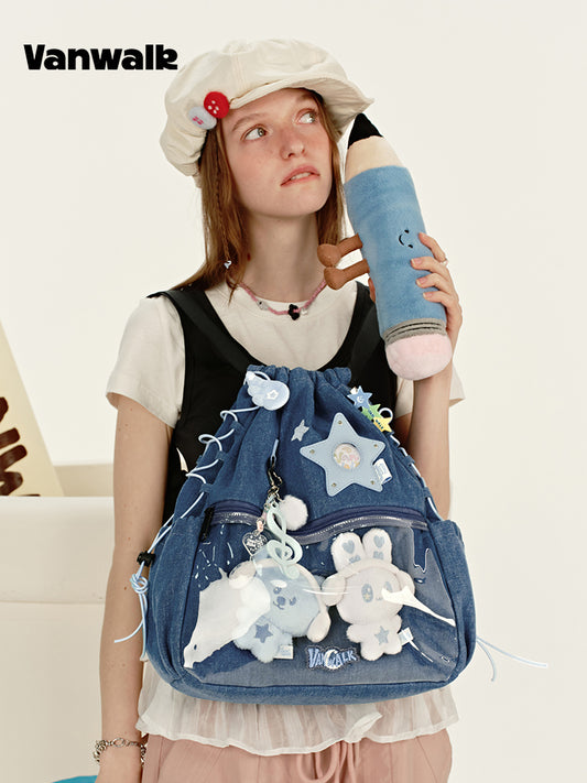 Vanwalk Star Drawstring Ita Backpack
