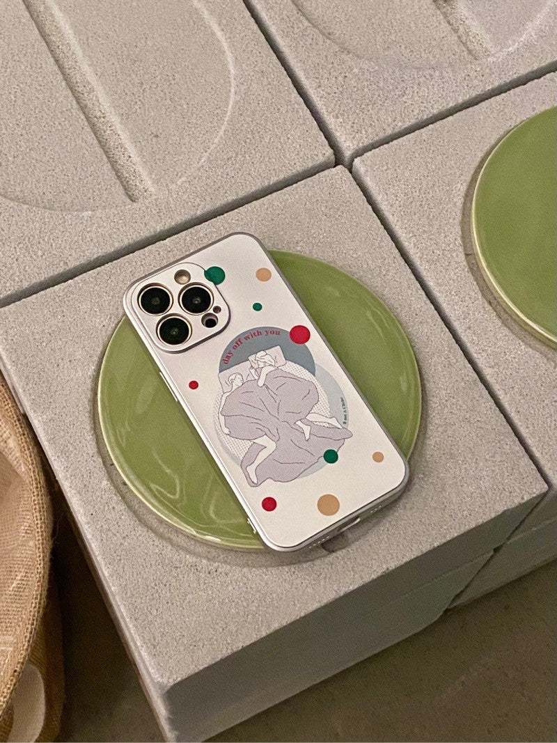 Couple Polka Dot Phone Case Phone Case