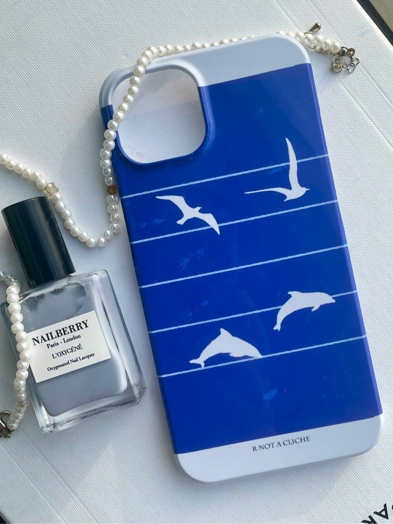 Seabird and Fish Love Phone Case