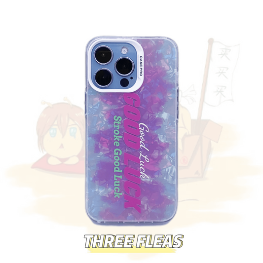 Pink Heart Shell Lustre Phone Case