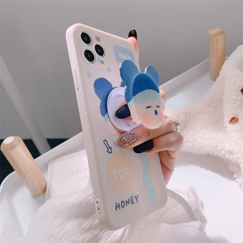 「iPhone」Boy Blue Cover with Holderphone accessories - Three Fleas