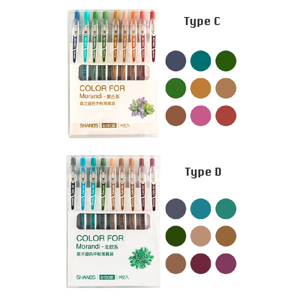 Colorful Gel Pen - Three Fleas