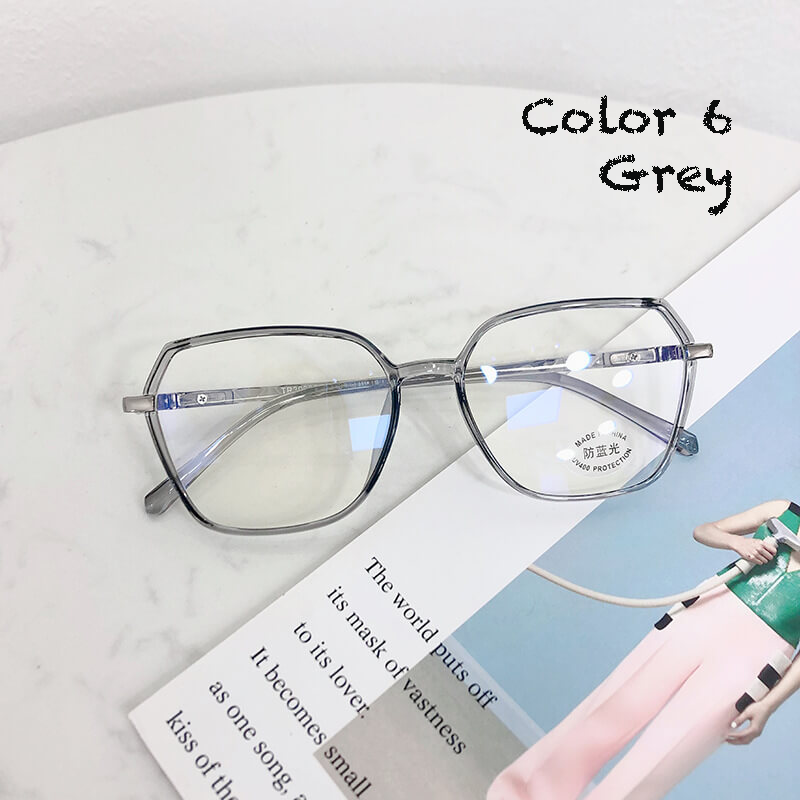 「Spectacle Frame」Ultra Light Irregular ShapeGlasses - Three Fleas