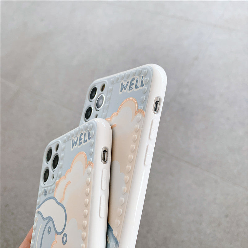 「iPhone」Cute Duck Soft Coverphone accessories - Three Fleas