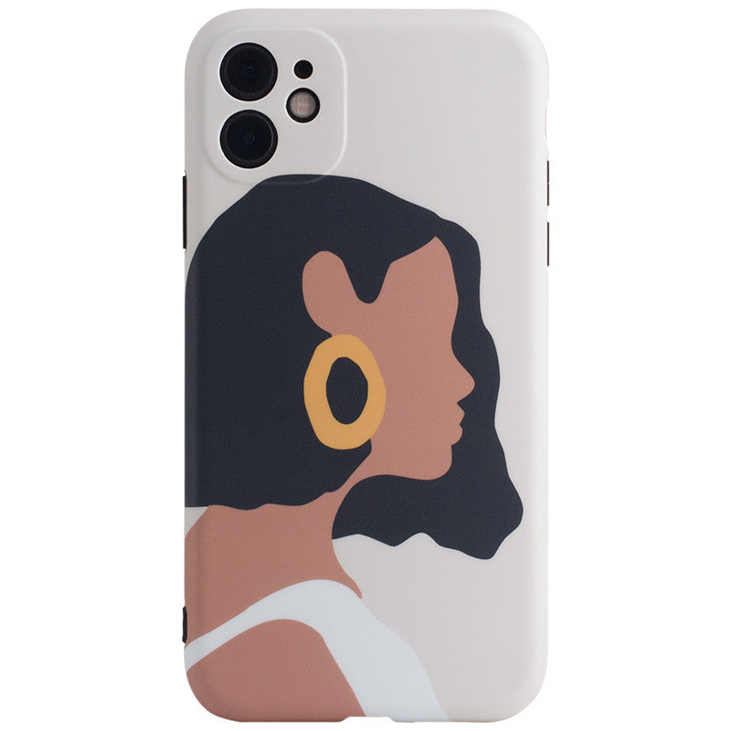 「iPhone」Girl Soft Coverphone accessories - Three Fleas