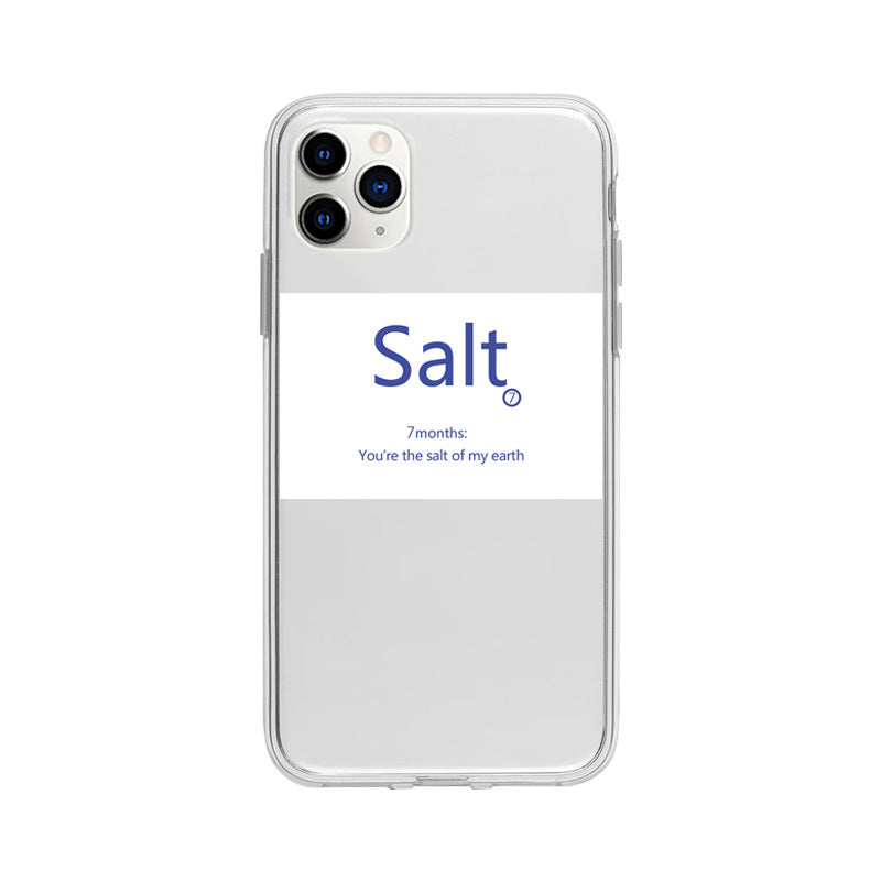 「iPhone」Salt Transparent Coverphone accessories - Three Fleas