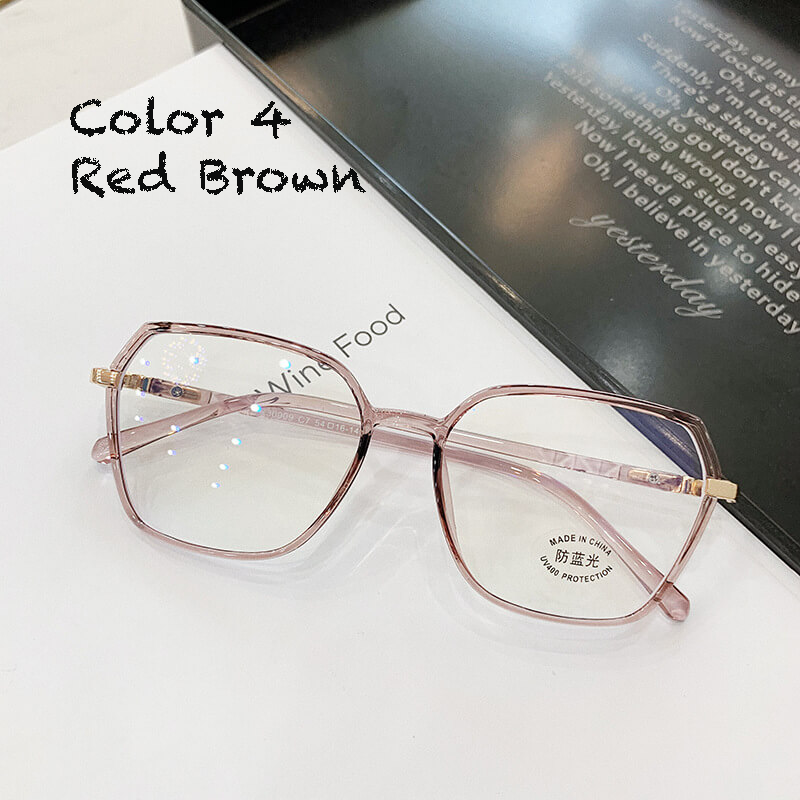 「Spectacle Frame」Ultra Light Irregular ShapeGlasses - Three Fleas