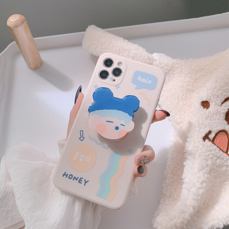 「iPhone」Boy Blue Cover with Holderphone accessories - Three Fleas