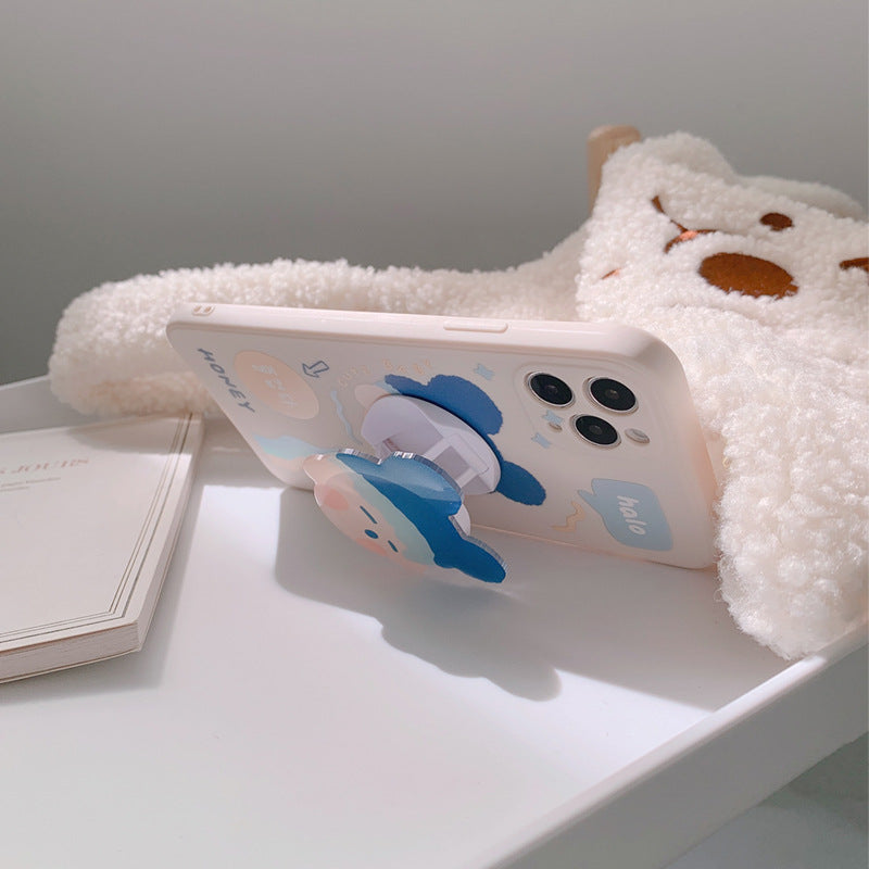 「iPhone」Boy Blue Cover with Holderphone accessories - Three Fleas