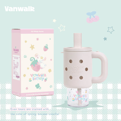 DIY Charm Straw Tumbler