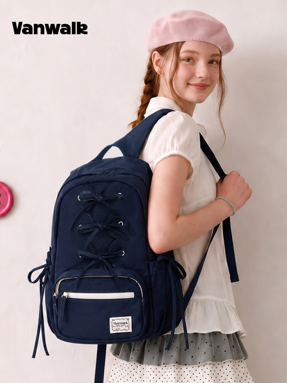 Lace-Up Everyday Backpack