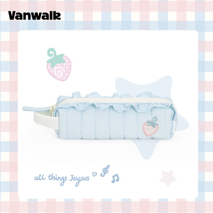 Ruffle Handle Pencil Case