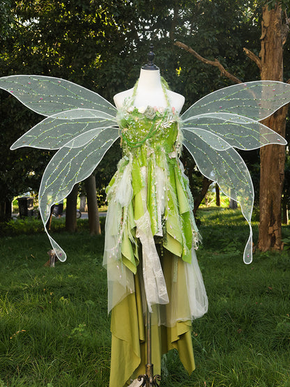 Forest Fairy Dress and Wings - TTS02EN