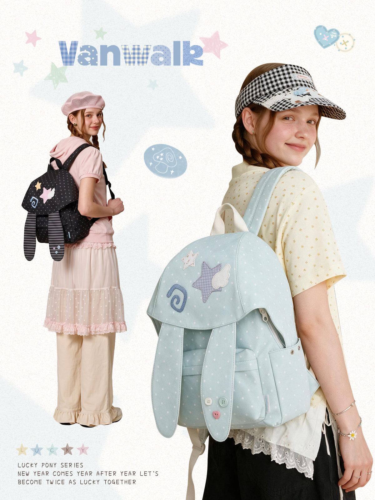 Rabbit Ear Star Backpack