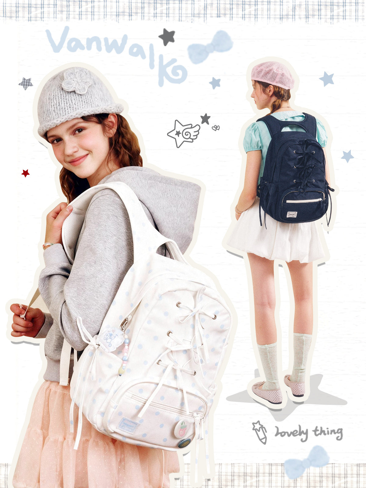 Lace-Up Everyday Backpack