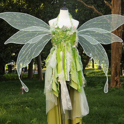 Forest Fairy Dress and Wings - TTS02EN