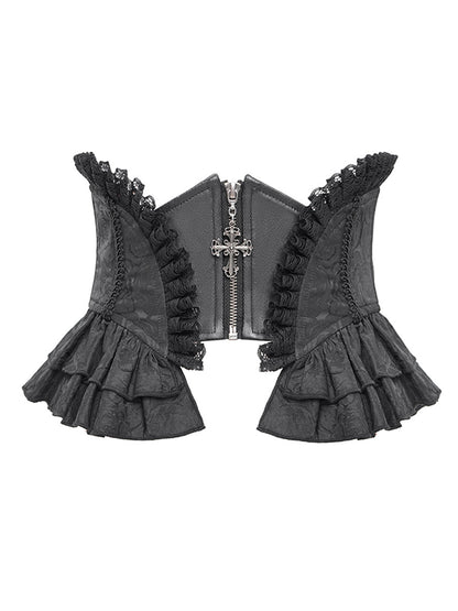 Rose Jacquard Corset Belt - DF04HP