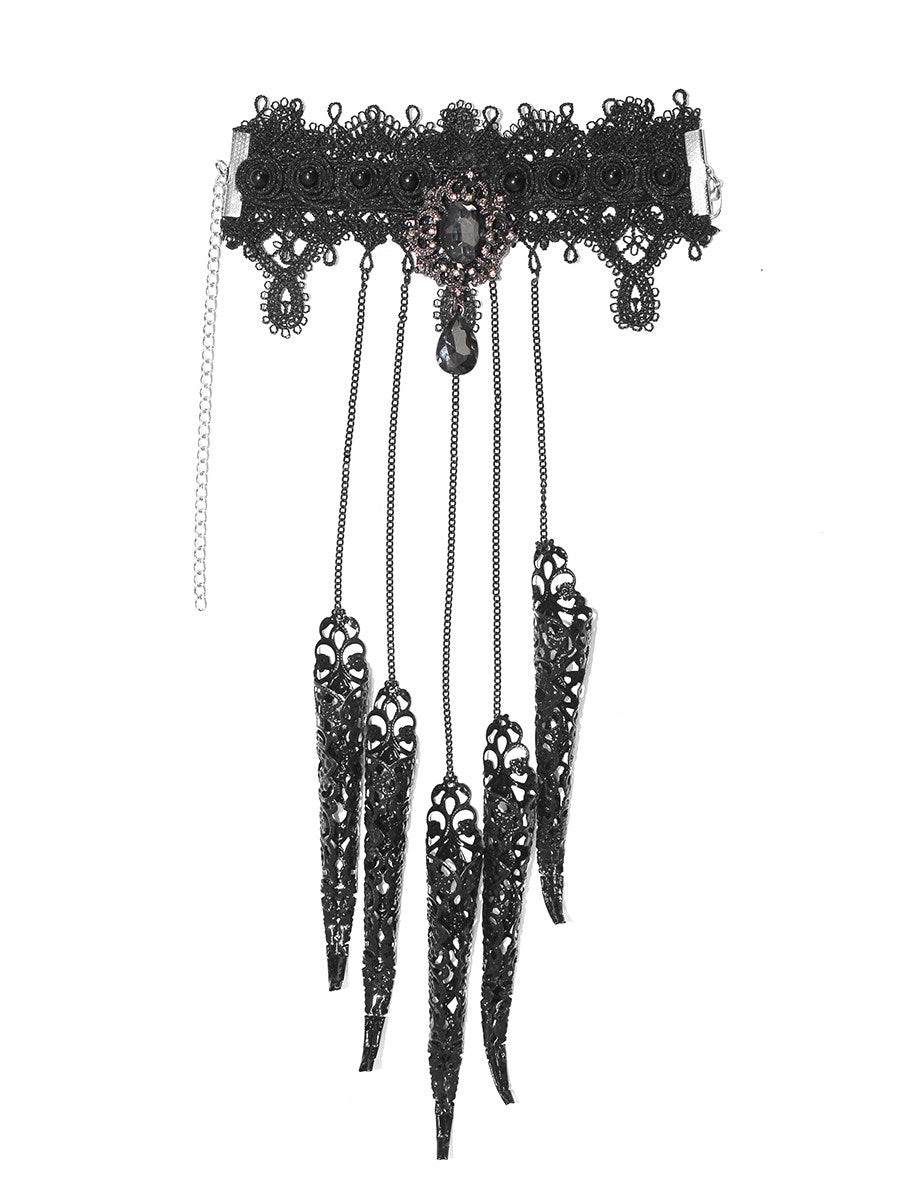 Lace Fingerless Gloves - DF14ES
