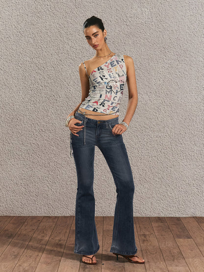 Letter Print Tank Top