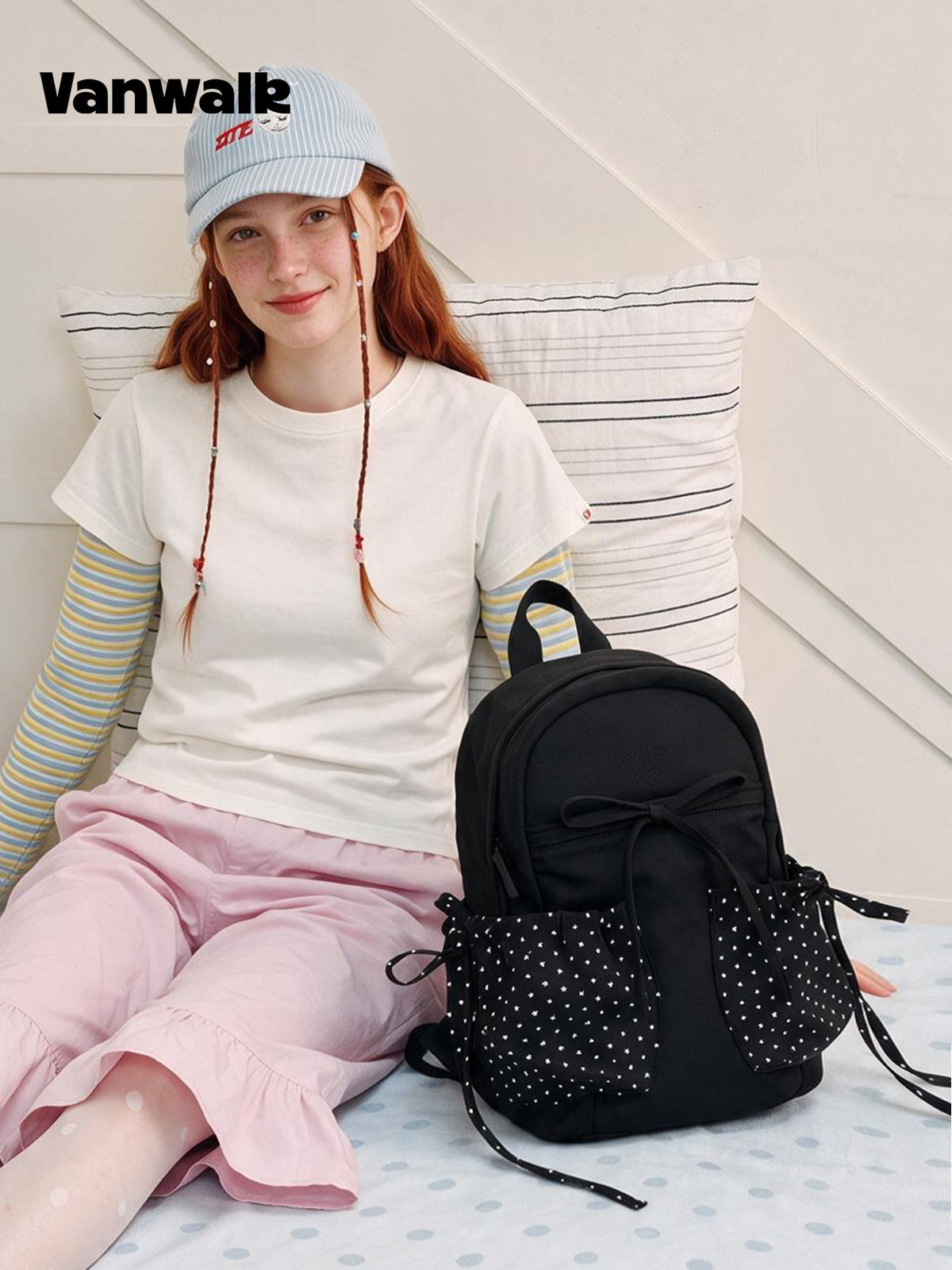 Bow Detail Backpack