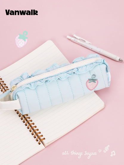 Ruffle Handle Pencil Case