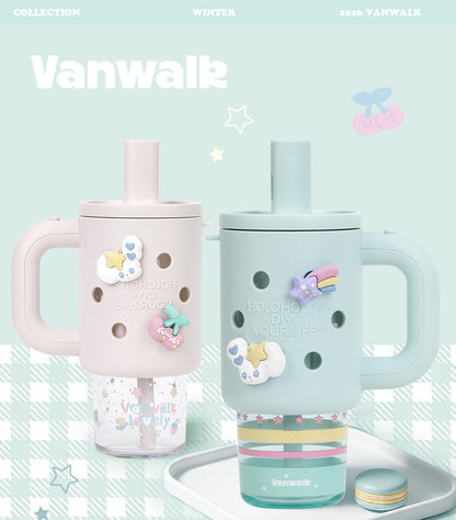 DIY Charm Straw Tumbler