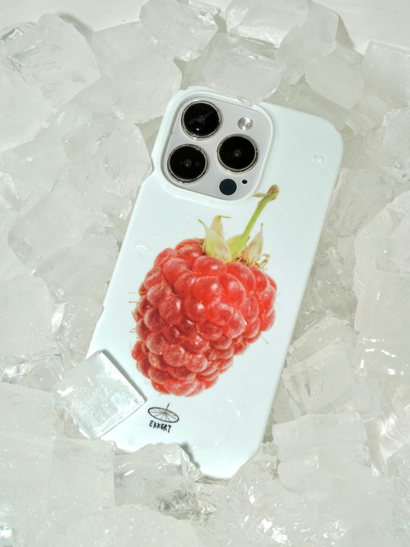 Raspberry Iphone Picture 🍽️ A Raspberry | iPhone Case | Three Fleas Exclusive