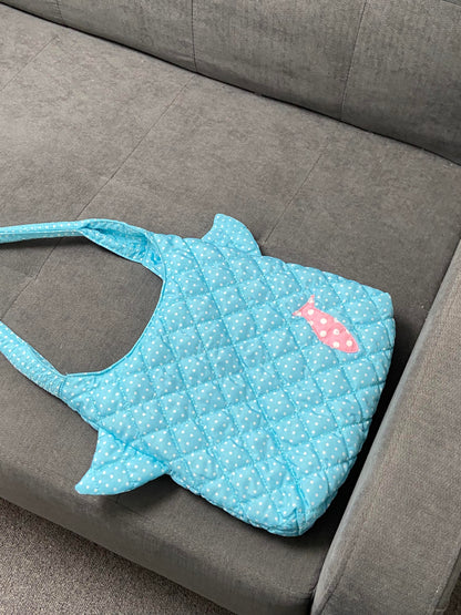 Blue Whale Shoulder Bag