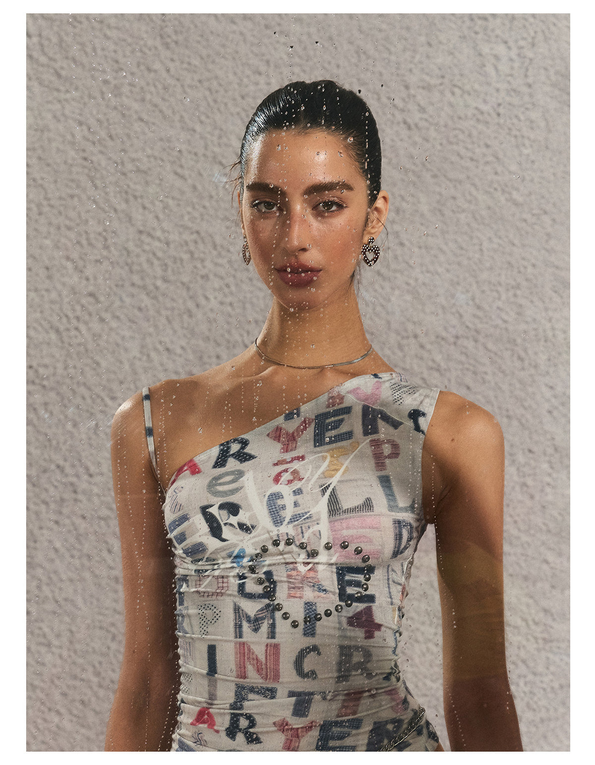 Letter Print Tank Top