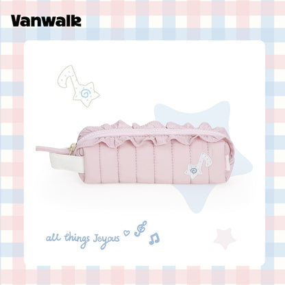 Ruffle Handle Pencil Case
