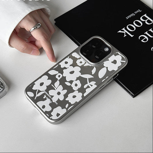 Mirror Floral Phone Case-FI023AC