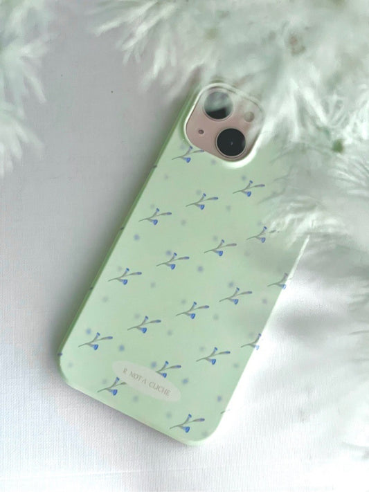 Blue Floral Phone Case