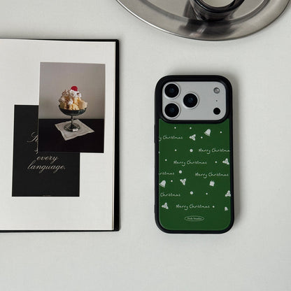 Minimalist Christmas Pattern Phone Case-FI017AC | Acrylic Phone Case | Three Fleas