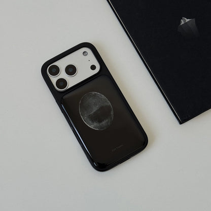 Dark Planet Resin Phone Case-FI020R | Resin Epoxy Phone Case | Three Fleas