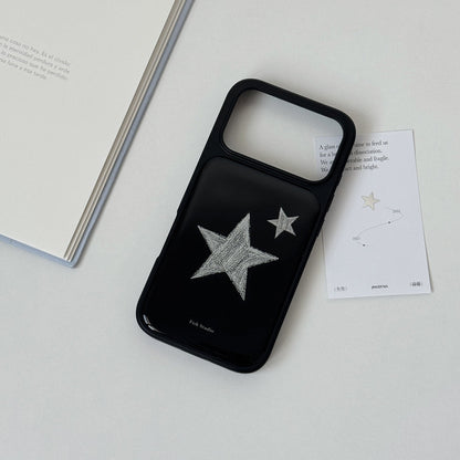 Epoxy Resin Star Phone Case-FI012R | Resin Epoxy Phone Case | Three Fleas