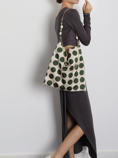 Retro Polka Shoulder Bag | bag | Three Fleas