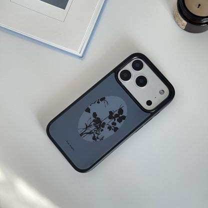 Botanic Shadow Phone Case-FI021AC | Acrylic Phone Case | Three Fleas
