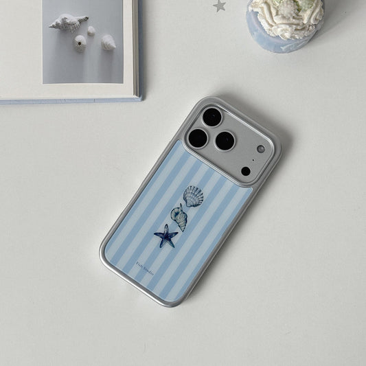 Striped Starfish Phone Case-FI007G