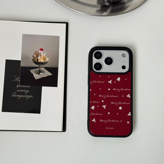 Minimalist Christmas Pattern Phone Case-FI017AC