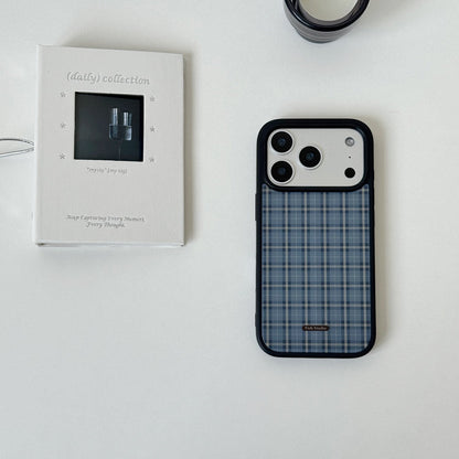 Retro Plaid & Grid Phone Case-FI008AC