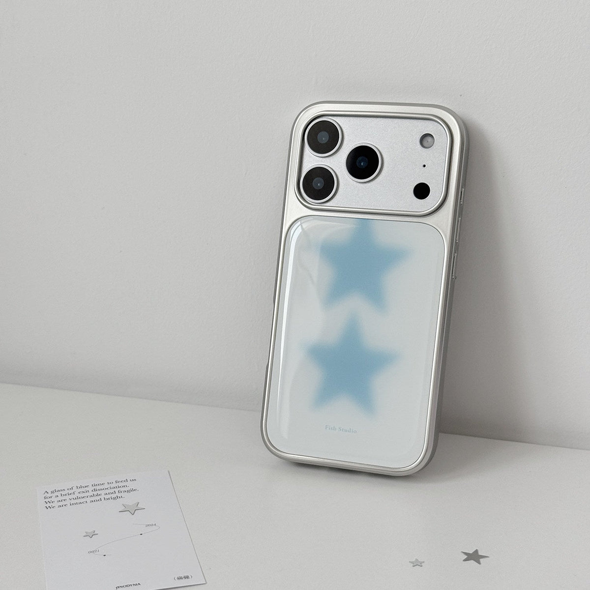Epoxy Resin Star Phone Case-FI012R | Resin Epoxy Phone Case | Three Fleas