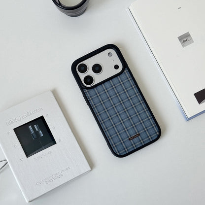 Retro Plaid & Grid Phone Case-FI008AC