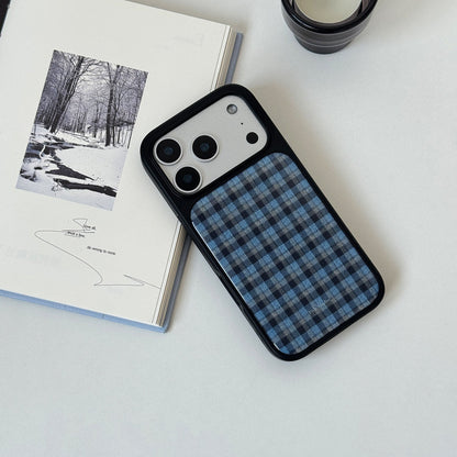 Plaid Resin Epoxy Phone Case-FI011R | Resin Epoxy Phone Case | Three Fleas