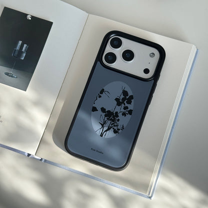 Botanic Shadow Phone Case-FI021AC | Acrylic Phone Case | Three Fleas