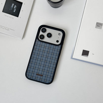 Retro Plaid & Grid Phone Case-FI008AC