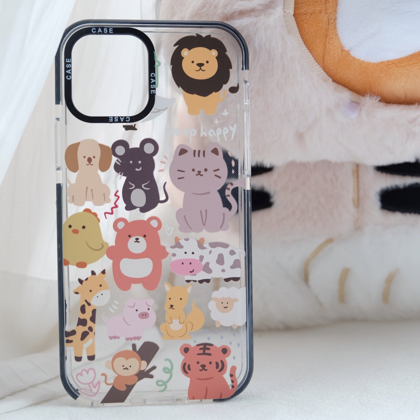 Cartoon Animals Phone Case