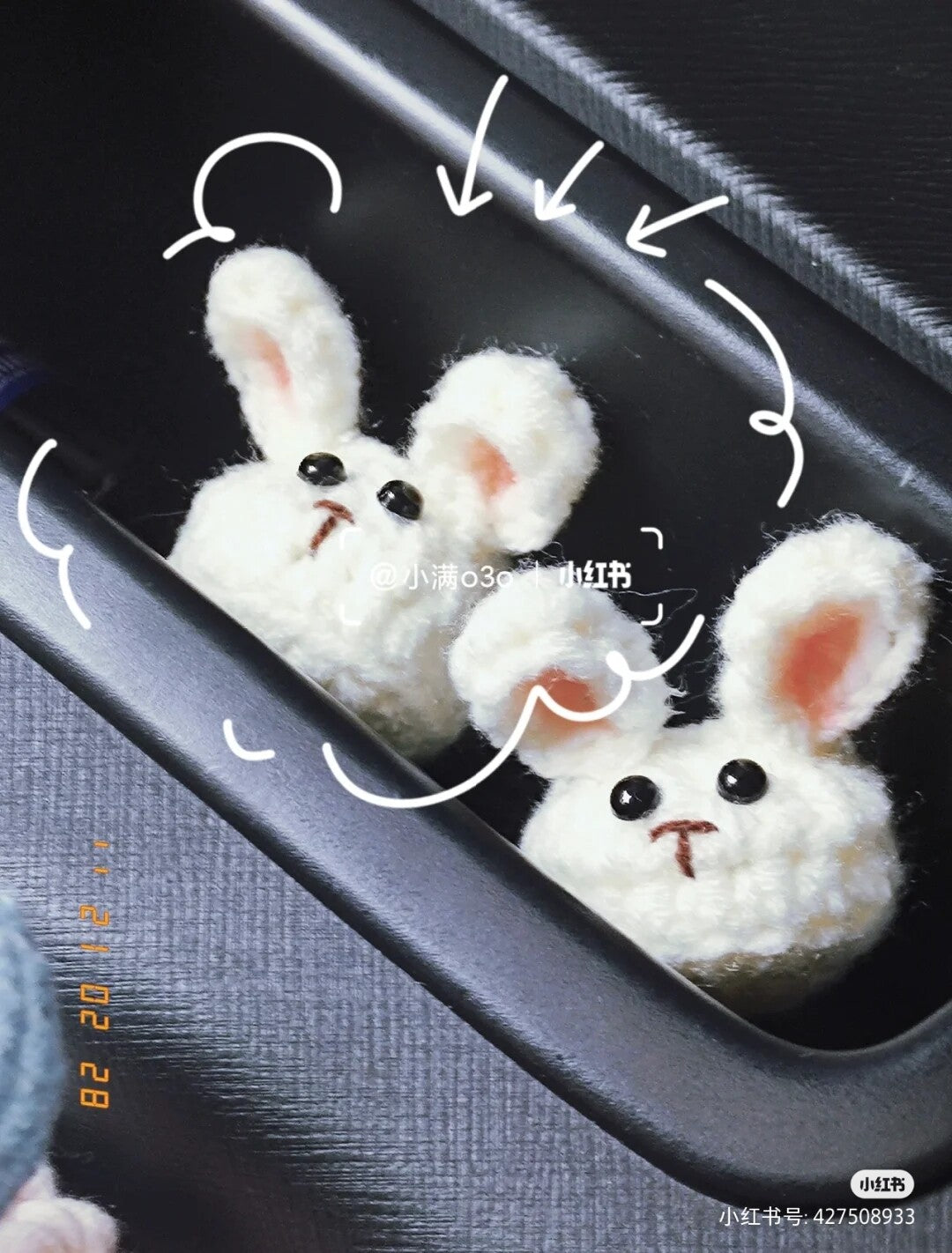 Rabbit Sweet Girl Crochet Bag