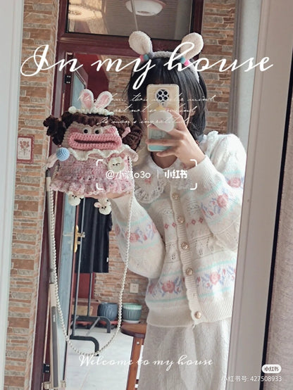 Rabbit Sweet Girl Crochet Bag